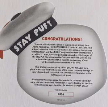 LP Run-DMC: Ghostbusters (Stay Puft Edition) NUM | DLX | CLR