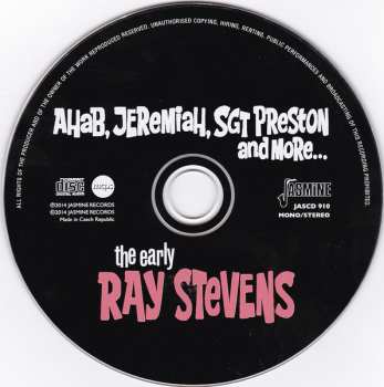 CD Ray Stevens: Ahab, Jeremiah, Sgt Preston And More ... The Early Ray Stevens