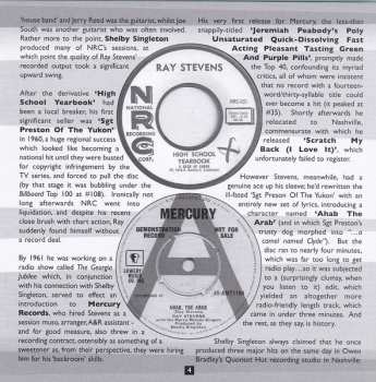 CD Ray Stevens: Ahab, Jeremiah, Sgt Preston And More ... The Early Ray Stevens