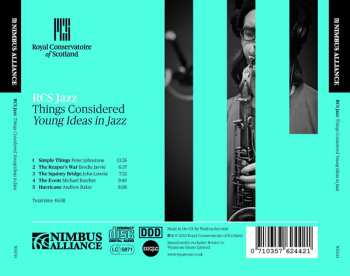 CD The Royal Conservatoire Of Scotland Jazz: Things Considered : Young Ideas In Jazz
