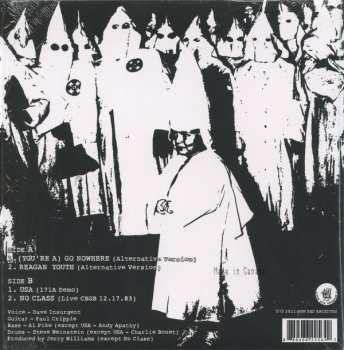 SP Reagan Youth: (You're A) Go Nowhere LTD | CLR