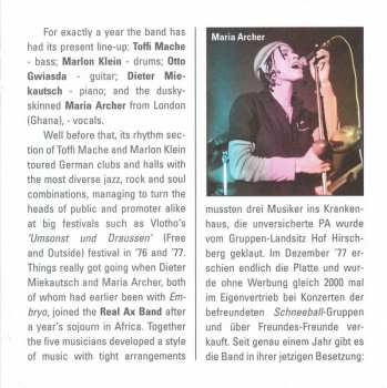 CD Real Ax Band: Just Vibrations - Live At The Quartier Latin Berlin