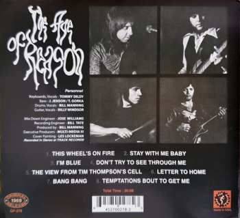 CD Reason: The Age Of Reason