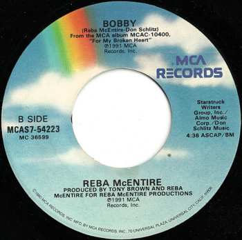 SP Reba McEntire: For My Broken Heart