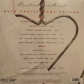 LP Reba McEntire: Read My Mind CLR