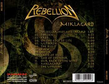 CD Rebellion: Miklagard - The History Of The Vikings Volume II