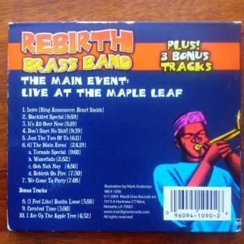 CD Rebirth Brass Band: The Main Event: Live At The Maple Leaf