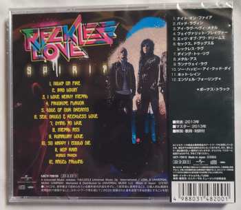 CD Reckless Love: Spirit LTD