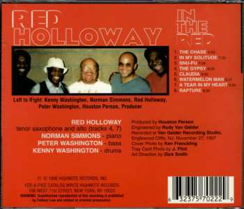 CD Red Holloway: In The Red