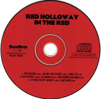 CD Red Holloway: In The Red