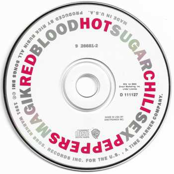 CD Red Hot Chili Peppers: Blood Sugar Sex Magik
