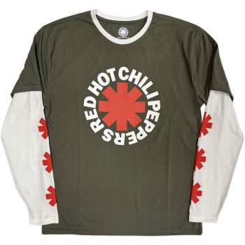 Merch Red Hot Chili Peppers: Layered Long Sleeve Póló Classic Asterisk