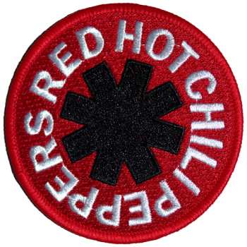 Merch Red Hot Chili Peppers: Felvarró Asterisk Red
