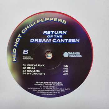 2LP Red Hot Chili Peppers: Return Of The Dream Canteen LTD | CLR