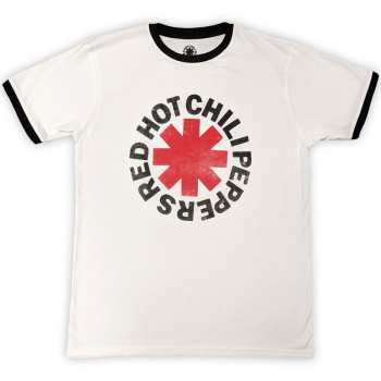 Merch Red Hot Chili Peppers: Ringer Póló Logo Red Hot Chili Peppers Ringer