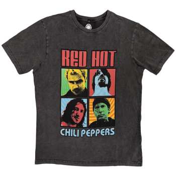Merch Red Hot Chili Peppers: Stone Wash Póló Portrait Photos