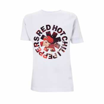 Merch Red Hot Chili Peppers: Póló One Hot Asterisk (white)