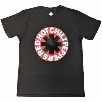 Merch Red Hot Chili Peppers: Red Hot Chili Peppers Unisex T-shirt: Red Circle Asterisk (eco-friendly) (small) S