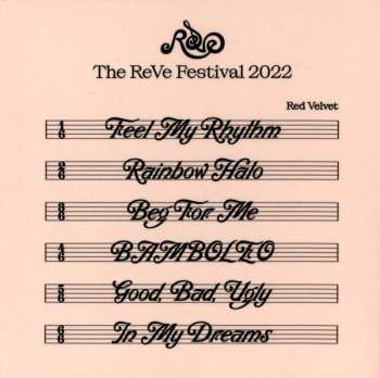 CD Red Velvet: 'The ReVe Festival 2022 - Feel My Rhythm' LTD
