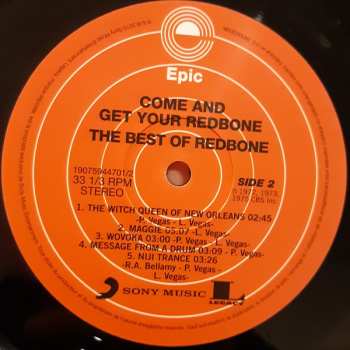 2LP Redbone: Come And Get Your Redbone The Best Of Redbone