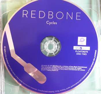 2CD Redbone: Potlatch / Message From A Drum / Cycles