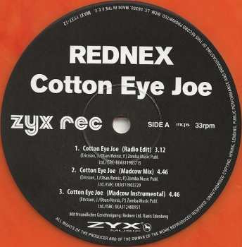 LP Rednex: Cotton Eye Joe CLR | LTD