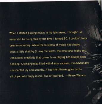 CD Reese Wynans And Friends: Sweet Release