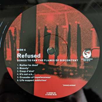 2LP Refused: Songs To Fan The Flames Of Discontent LTD