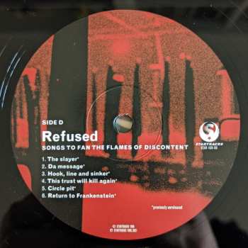 2LP Refused: Songs To Fan The Flames Of Discontent LTD