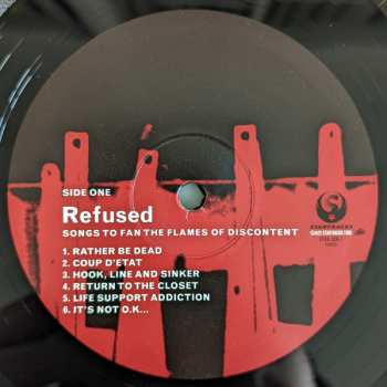 2LP Refused: Songs To Fan The Flames Of Discontent LTD