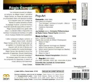 CD Régis Campo: Pop-Art