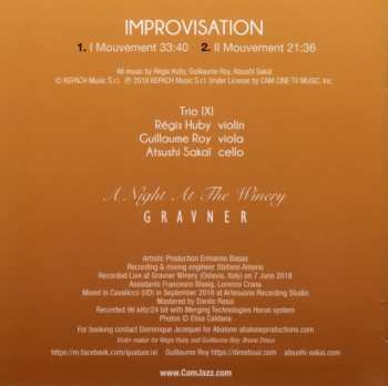 CD Atsushi Sakaï: Improvisation