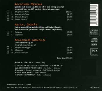 CD Malcolm Arnold: Reicha, Dorati, Arnold
