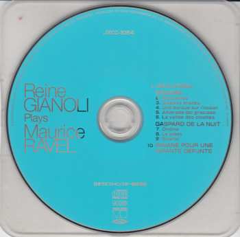 CD Maurice Ravel: Reine Gianoli Plays Maurice Ravel