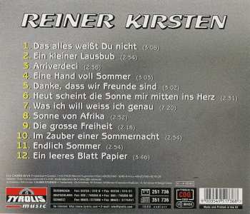 CD Reiner Kirsten: Danke Dass Wir Freunde Sind
