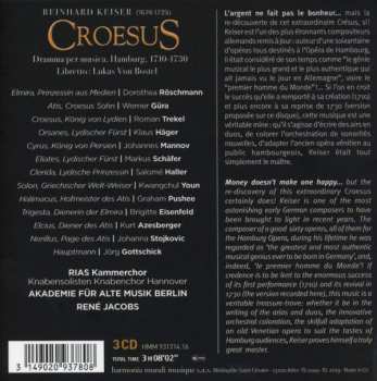 3CD/Dobozkészlet Dorothea Röschmann: Croesus