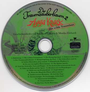 CD Reinhard Lakomy: Der Traumzauberbaum 2 (Agga Knack - Die Wilde Traumlaus)