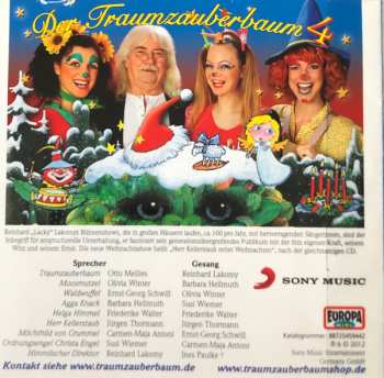 CD Reinhard Lakomy: Der Traumzauberbaum 4 - Herr Kellerstaub Rettet Weihnachten