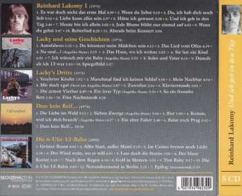 5CD/Dobozkészlet Reinhard Lakomy: Und Ich Geh In Den Tag