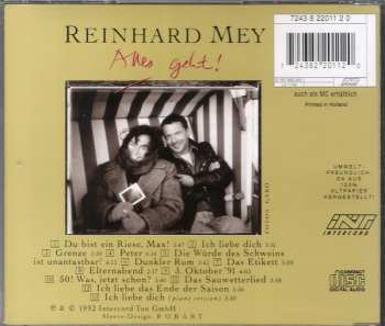 CD Reinhard Mey: Alles Geht!