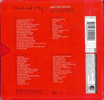 4CD/Dobozkészlet Reinhard Mey: Über Den Wolken (Lieder Aus 4 Jahrzehnten. Von Orpheus Bis Rüm Hart)
