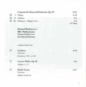 5CD/Dobozkészlet BBC Philharmonic: The Glière Orchestral Collection