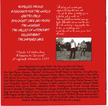 CD Release: A Requiem For The World