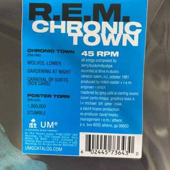 LP R.E.M.: Chronic Town PIC