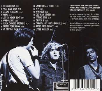 CD R.E.M.: Right On Target (1984 Live Broadcast)