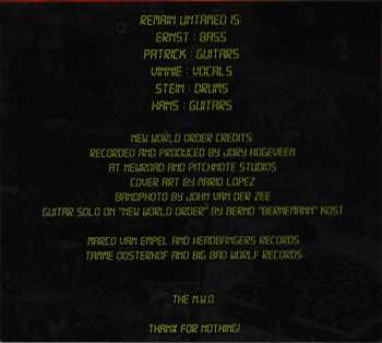 CD Remain Untamed: New World Order