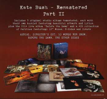 11CD/Dobozkészlet Kate Bush: Remastered Part II