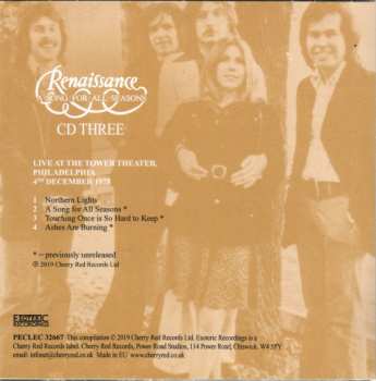3CD/Dobozkészlet Renaissance: A Song For All Seasons DLX