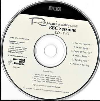 2CD Renaissance: BBC Sessions