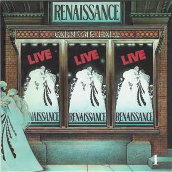 3CD/Dobozkészlet Renaissance: Live At Carnegie Hall